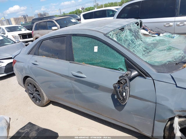 2021 Hyundai Elantra Sel მანქანა იყიდება აუქციონზე, vin: KMHLN4AG3MU139745, აუქციონის ნომერი: 45540142