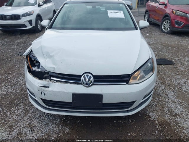2016 Volkswagen Golf Tsi Se 4-door მანქანა იყიდება აუქციონზე, vin: 3VW217AUXGM020888, აუქციონის ნომერი: 45540155