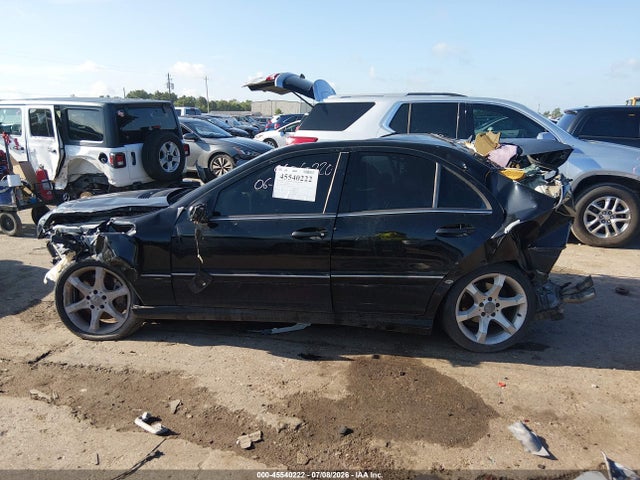 45540222 :رقم المزاد ، WDBRF52H17F919520 vin ، 2007 Mercedes-benz C 230 Sport مزاد بيع