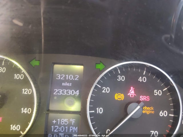 45540222 :رقم المزاد ، WDBRF52H17F919520 vin ، 2007 Mercedes-benz C 230 Sport مزاد بيع