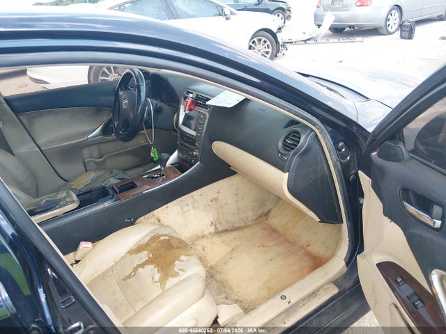 45540250 :رقم المزاد ، JTHBK262072035576 vin ، 2007 Lexus Is 250 مزاد بيع