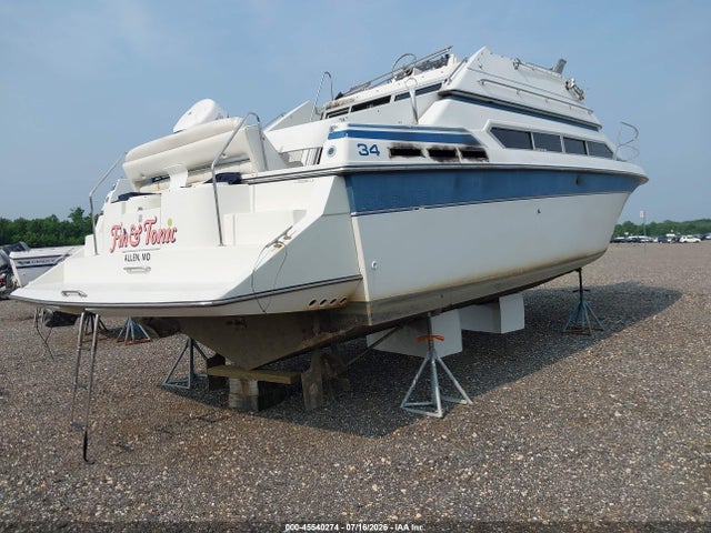 Продаж на аукціоні авто 1989 Carver 34' 9, vin: CDRR6100C989, номер лоту: 45540274
