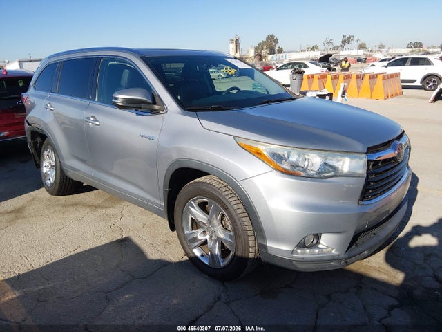 Toyota Highlander Hybrid Limited Platinum V6 2015 5TDDCRFH9FS010364 main image