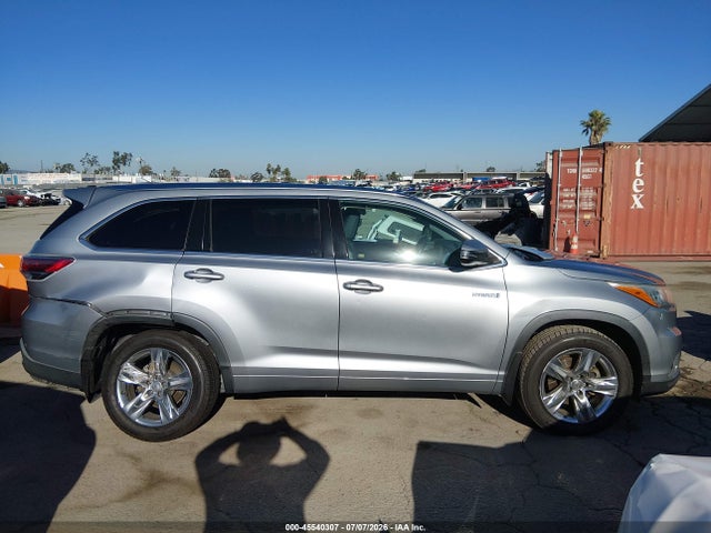 5TDDCRFH9FS010364 Toyota Highlander Hybrid Limited Platinum V6