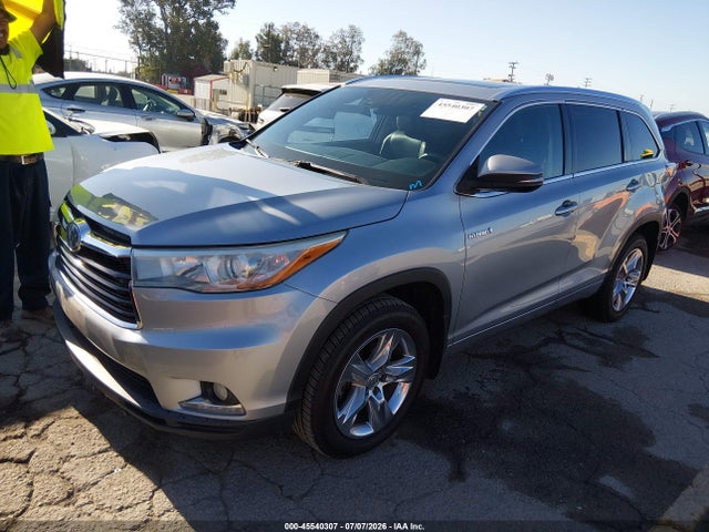 5TDDCRFH9FS010364 Toyota Highlander Hybrid Limited Platinum V6