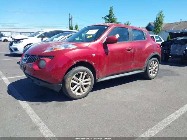 2012 Nissan Juke S მანქანა იყიდება აუქციონზე, vin: JN8AF5MR0CT109073, აუქციონის ნომერი: 45540328