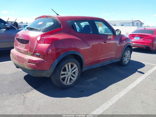 2012 Nissan Juke S მანქანა იყიდება აუქციონზე, vin: JN8AF5MR0CT109073, აუქციონის ნომერი: 45540328