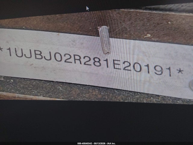 Aukcja sprzedaży 2008 Jayco Jay Flight, vin: 1UJBJ02R281E20191, numer aukcji: 45540342