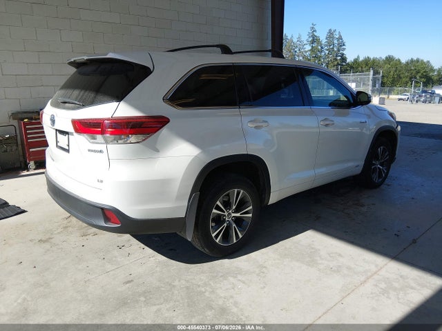 Toyota Highlander Hybrid Le 2018 5TDBGRFH5JS051109 Image 4