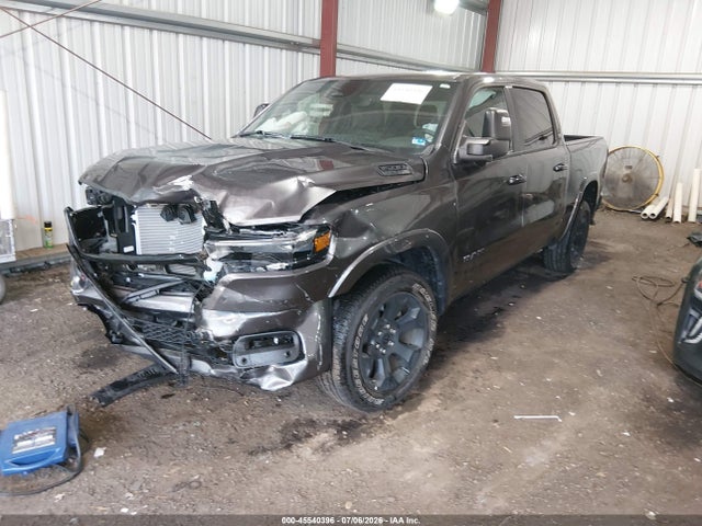 2025 Ram 1500 Big Horn  4x4 5'7 Box მანქანა იყიდება აუქციონზე, vin: 1C6SRFFPXSN689869, აუქციონის ნომერი: 45540396