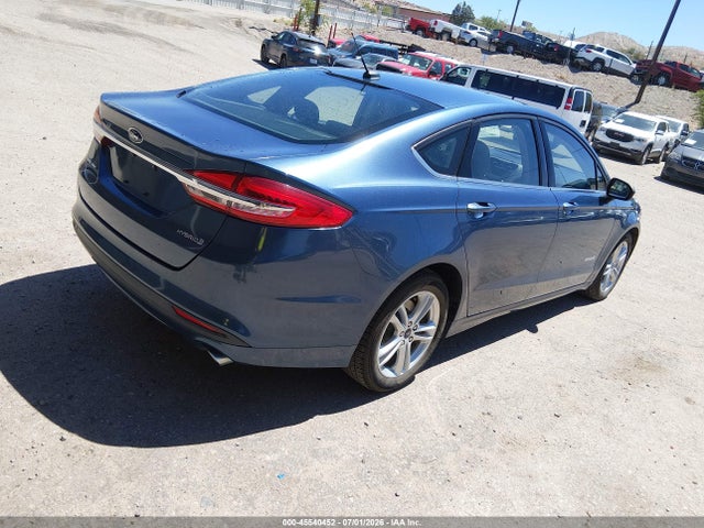 3FA6P0UU0JR243477 Ford Fusion Hybrid S
