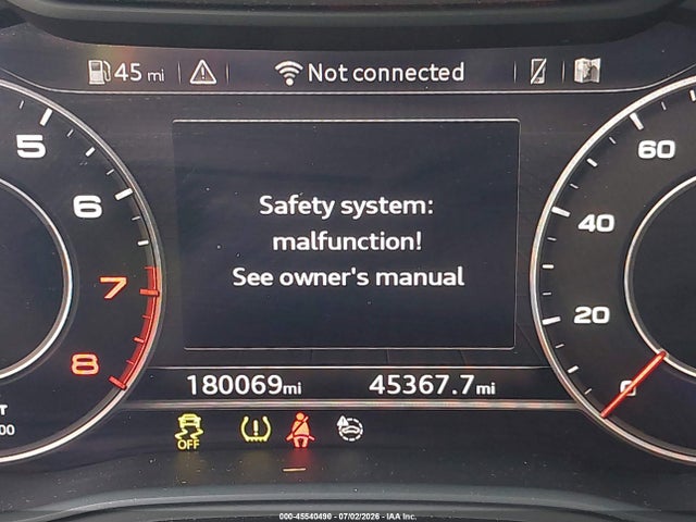 Aukcja sprzedaży 2018 Audi A4 2.0t Premium/2.0t Tech Premium, vin: WAUENAF43JA077381, numer aukcji: 45540490