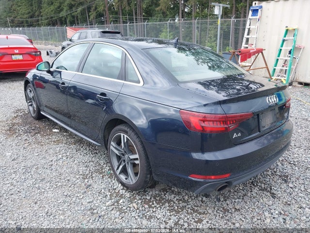 Aukcja sprzedaży 2018 Audi A4 2.0t Premium/2.0t Tech Premium, vin: WAUENAF43JA077381, numer aukcji: 45540490