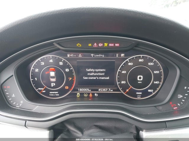 Aukcja sprzedaży 2018 Audi A4 2.0t Premium/2.0t Tech Premium, vin: WAUENAF43JA077381, numer aukcji: 45540490