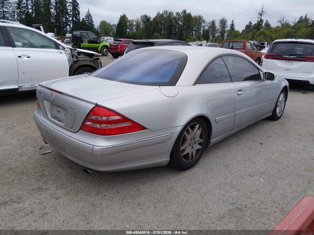 Aukcja sprzedaży 2002 Mercedes-benz Cl 500, vin: WDBPJ75J62A029388, numer aukcji: 45540516