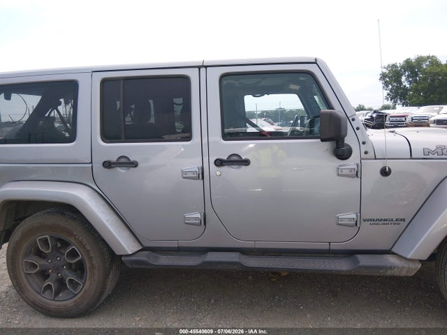 Продажа на аукционе авто 2017 Jeep Wrangler Unlimited Smoky Mountain 4x4, vin: 1C4BJWEG7HL675661, номер лота: 45540609
