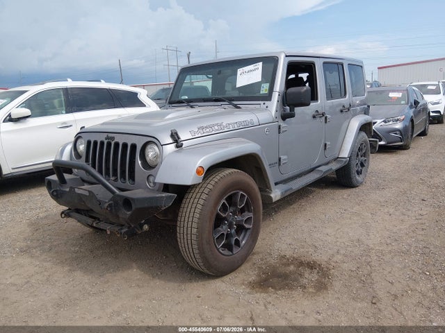 Продажа на аукционе авто 2017 Jeep Wrangler Unlimited Smoky Mountain 4x4, vin: 1C4BJWEG7HL675661, номер лота: 45540609