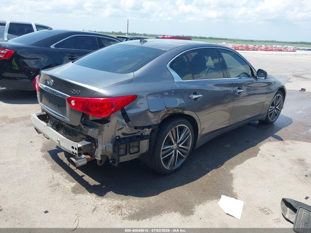 Продажа на аукционе авто 2014 Infiniti Q50 Hybrid Sport, vin: JN1AV7AR3EM702814, номер лота: 45540615