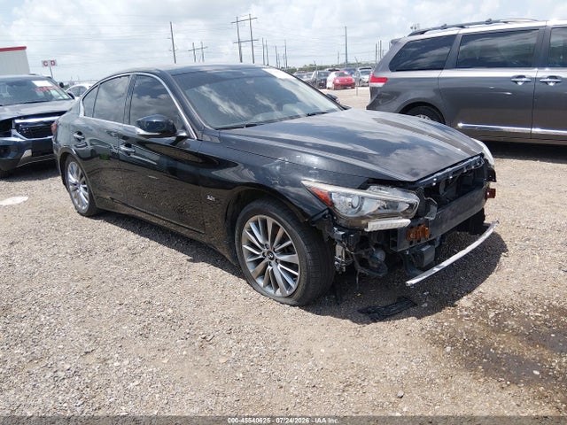 Продажа на аукционе авто 2018 Infiniti Q50 3.0t Luxe, vin: JN1EV7AR5JM431055, номер лота: 45540625