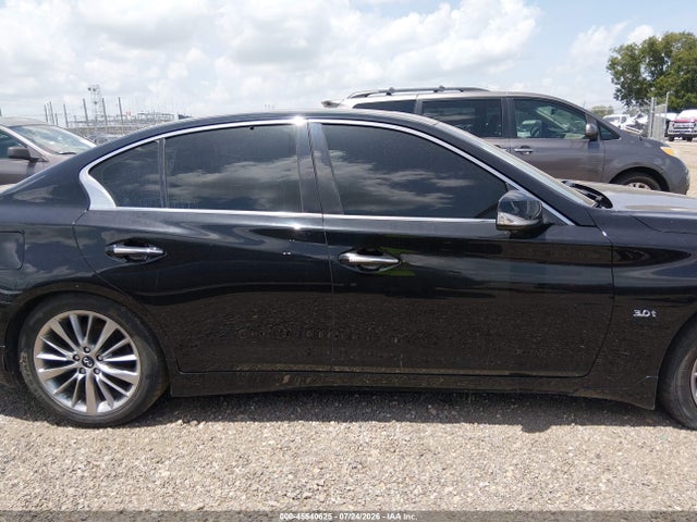 Продажа на аукционе авто 2018 Infiniti Q50 3.0t Luxe, vin: JN1EV7AR5JM431055, номер лота: 45540625