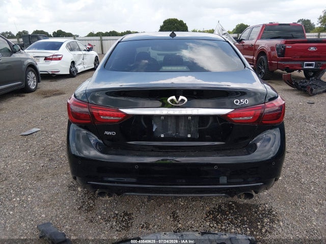 Продажа на аукционе авто 2018 Infiniti Q50 3.0t Luxe, vin: JN1EV7AR5JM431055, номер лота: 45540625
