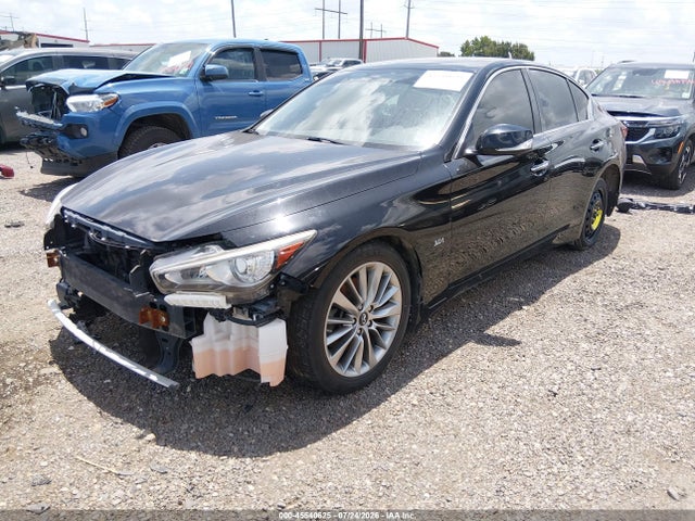Продажа на аукционе авто 2018 Infiniti Q50 3.0t Luxe, vin: JN1EV7AR5JM431055, номер лота: 45540625