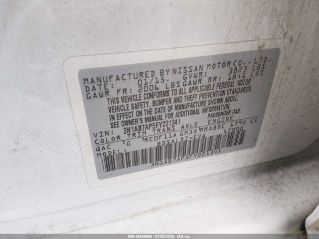 Nissan SENTRA SV 2015 3N1AB7AP5FY221341 Image 9