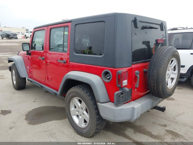 Aukcja sprzedaży 2007 Jeep Wrangler Unlimited X, vin: 1J4GB39157L117341, numer aukcji: 45540681