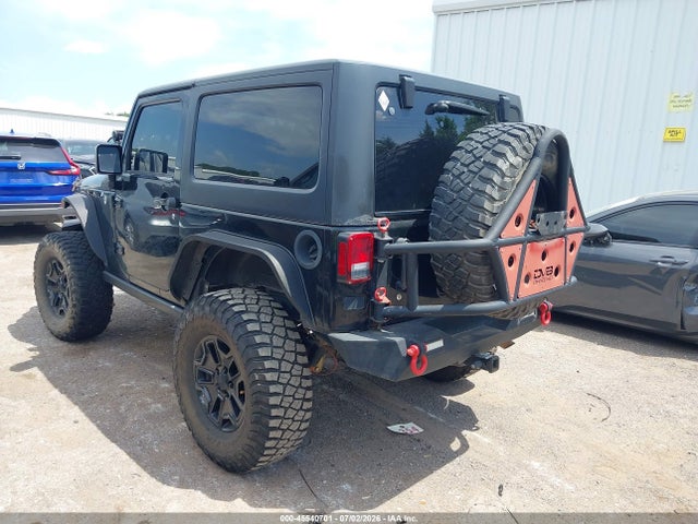 2017 Jeep Wrangler Willys Wheeler მანქანა იყიდება აუქციონზე, vin: 1C4AJWAGXHL589200, აუქციონის ნომერი: 45540701