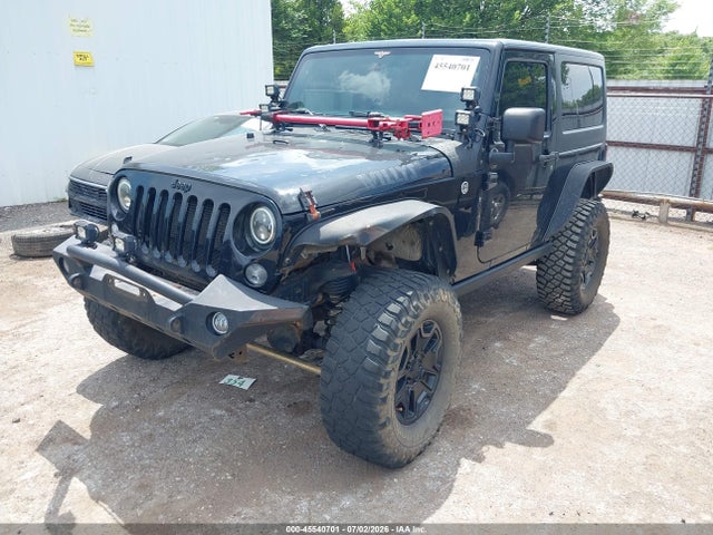 2017 Jeep Wrangler Willys Wheeler მანქანა იყიდება აუქციონზე, vin: 1C4AJWAGXHL589200, აუქციონის ნომერი: 45540701