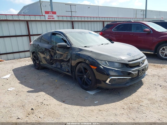 45540720 :رقم المزاد ، 19XFC2F63KE025249 vin ، 2019 Honda Civic Lx مزاد بيع