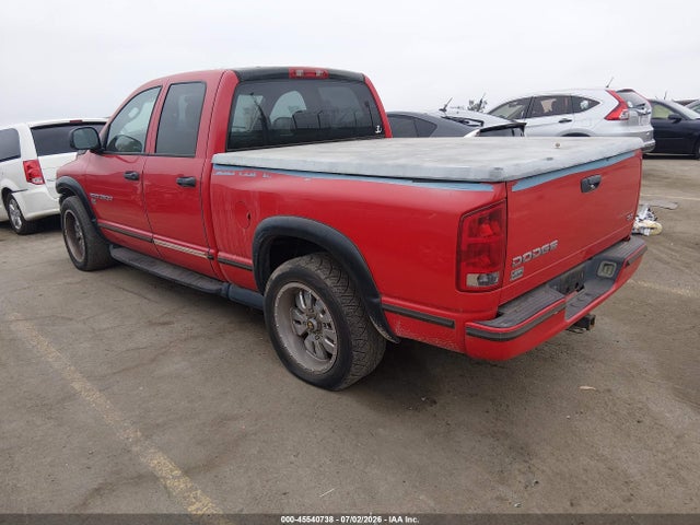2003 Dodge Ram 2500 Slt/laramie/st მანქანა იყიდება აუქციონზე, vin: 3D7KA28D33G777965, აუქციონის ნომერი: 45540738