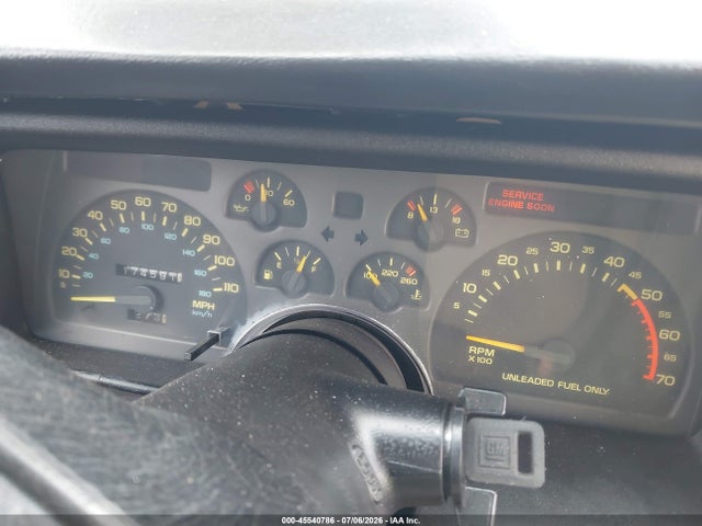 Продажа на аукционе авто 1992 Chevrolet Camaro Rs, vin: 1G1FP23E6NL155255, номер лота: 45540786
