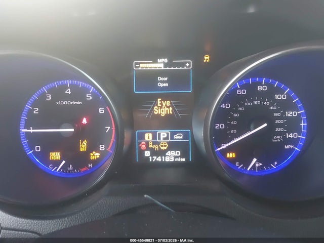 Subaru Outback 2.5i Limited 2016 4S4BSBNCXG3239836 Image 7