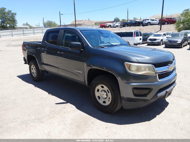 Chevrolet Colorado 4wd Wt 2017 1GCGTBEN0H1268882 main image