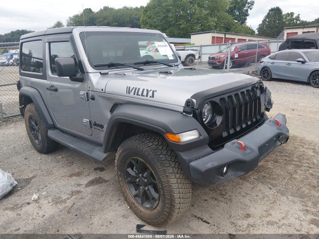 Auction sale of the 2020 Jeep Wrangler Willys 4x4, vin: 1C4GJXAG4LW203538, lot number: 45541005