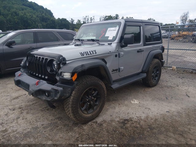 45541005 :رقم المزاد ، 1C4GJXAG4LW203538 vin ، 2020 Jeep Wrangler Willys 4x4 مزاد بيع