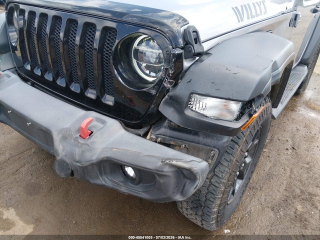 45541005 :رقم المزاد ، 1C4GJXAG4LW203538 vin ، 2020 Jeep Wrangler Willys 4x4 مزاد بيع