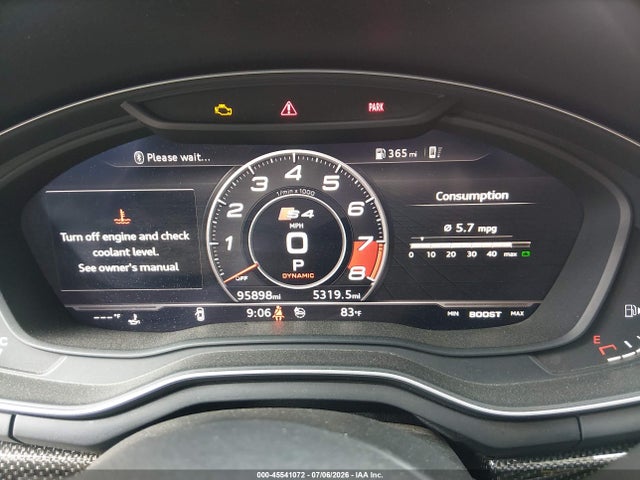 Aukcja sprzedaży 2018 Audi S4 3.0t Premium Plus, vin: WAUB4AF49JA013304, numer aukcji: 45541072