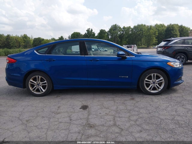 3FA6P0UU6JR122307 Ford Fusion Hybrid S