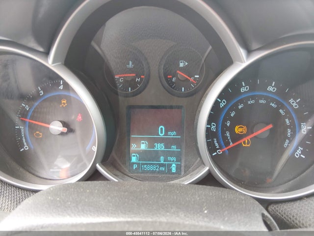 Продаж на аукціоні авто 2012 Chevrolet Cruze Eco, vin: 1G1PJ5SC1C7385430, номер лоту: 45541112