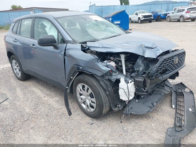 2025 Toyota Corolla Cross L მანქანა იყიდება აუქციონზე, vin: 7MUAAABG4SV134162, აუქციონის ნომერი: 45541134