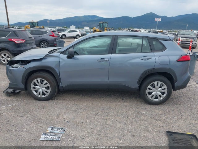2025 Toyota Corolla Cross L მანქანა იყიდება აუქციონზე, vin: 7MUAAABG4SV134162, აუქციონის ნომერი: 45541134