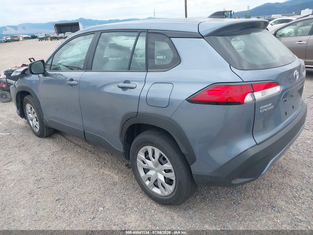 2025 Toyota Corolla Cross L მანქანა იყიდება აუქციონზე, vin: 7MUAAABG4SV134162, აუქციონის ნომერი: 45541134