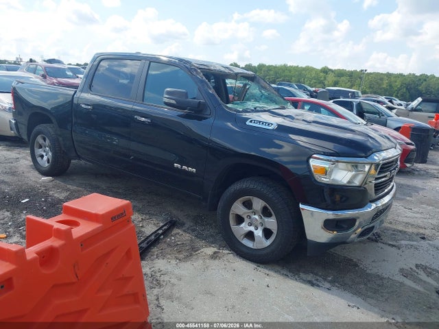 Продаж на аукціоні авто 2019 Ram 1500 Big Horn/lone Star  4x4 5'7 Box, vin: 1C6RRFFGXKN908909, номер лоту: 45541158