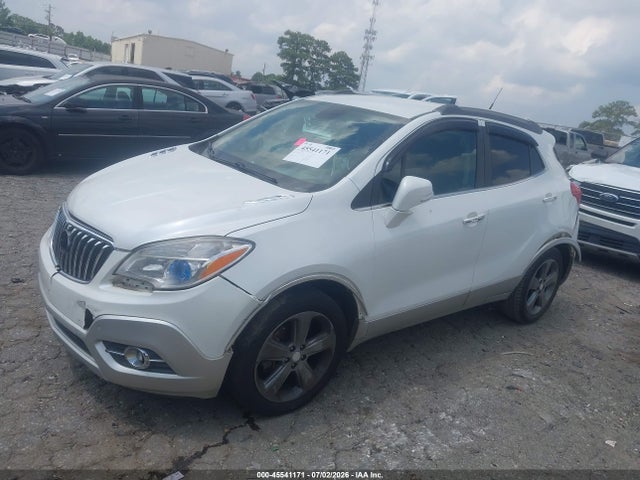 45541171 :رقم المزاد ، KL4CJCSBXEB562732 vin ، 2014 Buick Encore Leather مزاد بيع