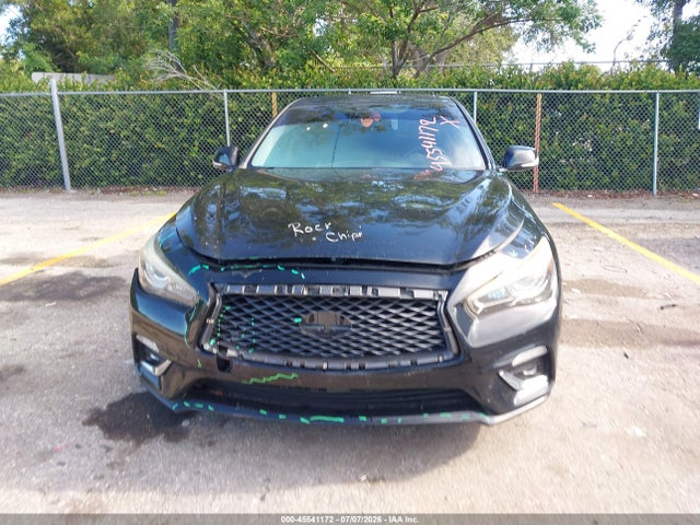 Aukcja sprzedaży 2018 Infiniti Q50 3.0t Luxe, vin: JN1EV7AP0JM591584, numer aukcji: 45541172