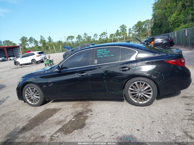 Aukcja sprzedaży 2018 Infiniti Q50 3.0t Luxe, vin: JN1EV7AP0JM591584, numer aukcji: 45541172