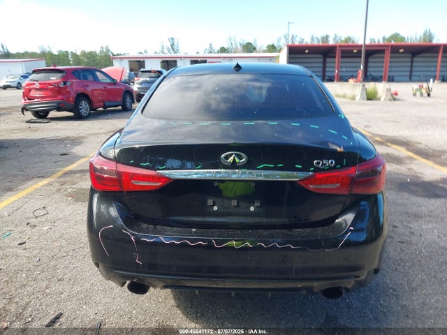 Aukcja sprzedaży 2018 Infiniti Q50 3.0t Luxe, vin: JN1EV7AP0JM591584, numer aukcji: 45541172
