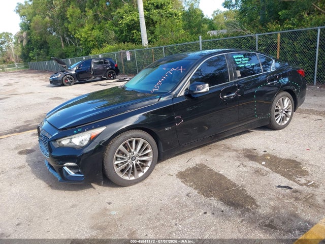 Aukcja sprzedaży 2018 Infiniti Q50 3.0t Luxe, vin: JN1EV7AP0JM591584, numer aukcji: 45541172